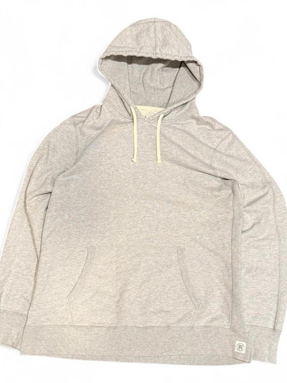 Reigning Champ Terry Cotton Grey Hoodie Made in Canada